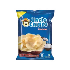 Uncle Chipps Plain Salted Rs20