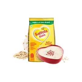 Saffola Oats Soft & Creamy Instant Rolled Oats 1 kg
