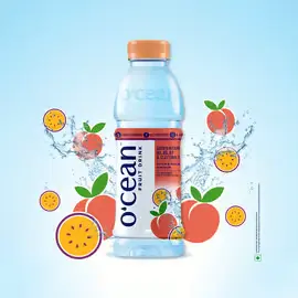 O'cean Peach & Passion Fruit Flavoured Water